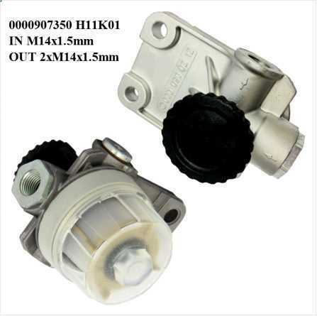 MERCEDES-BENZ MK/NG/SK 트럭용 연료 펌프 (Hengst 강화 Rib Valve Body) OE 0000907350